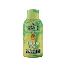 HABIT WATER SOLUBLE SYRUPS 750MG THC / PINEAPPLE BLAST - 750MG THC